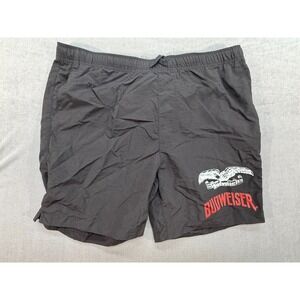 Pacsun Men Budweiser Swim Trunks Swim Suit Black Size XL
